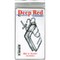 Deep Red Stamps Bible and Rosary Rubber Cling Stamp 3.25 x 1.75 inches